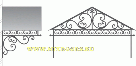 Нажмите для увеличения Козырек